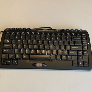 Black Wired Keyboard